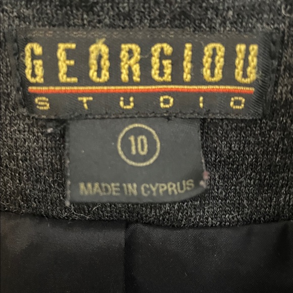 Georgiou Studio Vintage Wool Coat - Picture 5 of 5